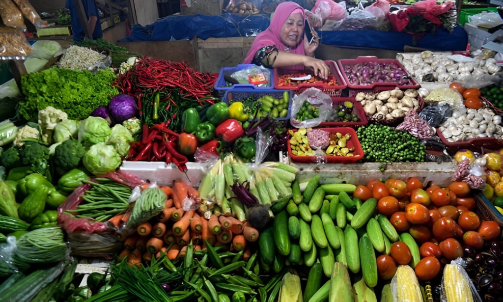 Pasar Sayur Tungkop menjadi penggerak ekonomi desa lewat hasil pertanian segar
